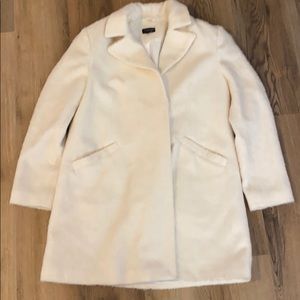 top shop faux fur coat